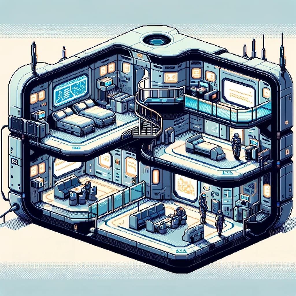 Civilian quarters of the Apollo Nephilim