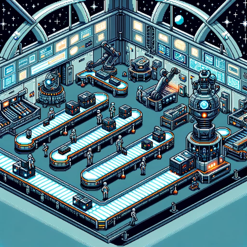 Mass production line